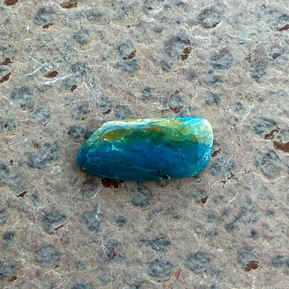 Boulder Opal Blue and Green loose Stone 3.15 carats